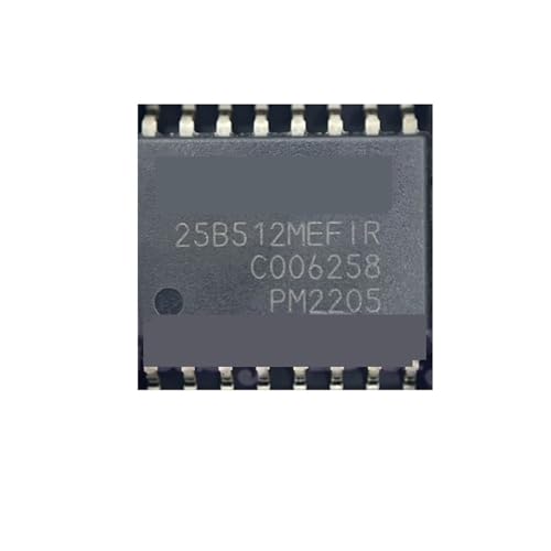 Puce 25B512MEFIR en lot de 5 pièces pour circuits intégrés