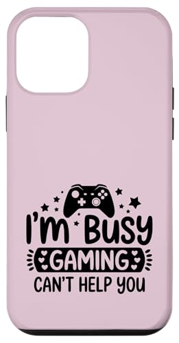 I'm Busy Gaming Funny Gamer ���p �X�}�z�P�[�X iPhone 12 mini �p