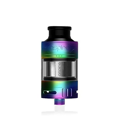 Aspire Cleito 120 Pro Tank 2ml Sub-Ohm Clearomizer Atomizer (Rainbow) No nicotine or tobacco