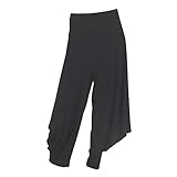Lagenlook Hose im Harems Look Magna® softig weich fallende Lagenlook Hose im Harems Look schwarz Größe 56/58