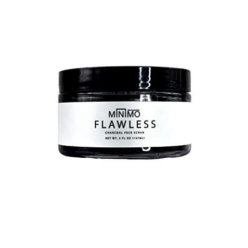 Minimo Bath & Body Flawless Activated Charcoal Facial Scrub