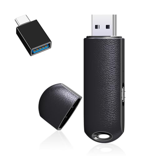 32GB USB Voice Recorder with Noise Cancellation for Lectures