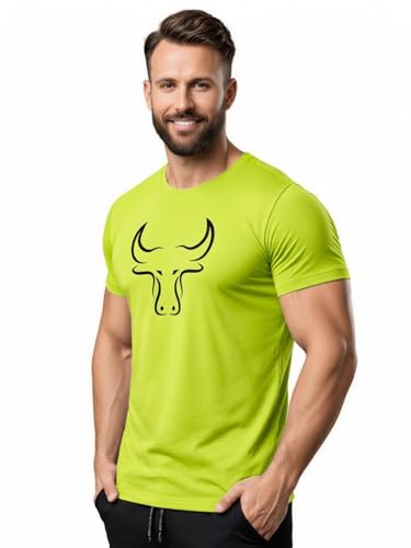 Image of 3Colours RGB Active Fit T-Shirt - Lightweight Polyester Sportswear-Bull