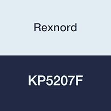 Rexnord KP5207F Spherical Roller Bearing Pillow Block, 4-Bolt Pillow Block, Non-Expansion Type, Light Contact Seals, Double Setscrew Locking Collars, Cast Iron, 2-7/16" Shaft, 3" Base To Center, 8-1/4" Bolt Centers