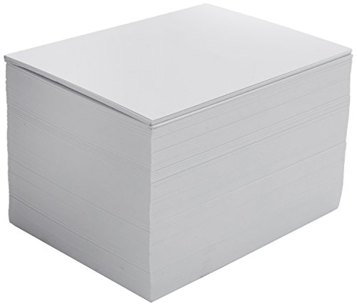 House of Card & Paper A6 White Die Cutting Card 250gsm - 300 vellen per pak, HCP285