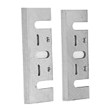 プレーナー刃 マキタ1900B用 HSS電動プレーナー交換刃のセット 高速鋼製 42度の刃先 1組