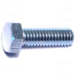 Image of Hard to Find Fastener Tap Hex Bolts, Durable Corrosion-Resistant Steel Hex Head Bolt for Home Improvement, DIY, Construction, 5 /16-18 x 1, Pack of 100