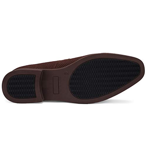 Image of UUBARIS Mens Dress Loafers Tuxedo Suit Slip on Shoes
