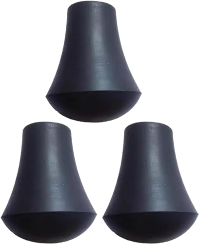 3Pcs Black Anti-Skid Drum Feet Holder Set