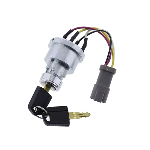 Interrupteur d'allumage Caterpillar D6T à double clé pour un démarrage moteur instantané