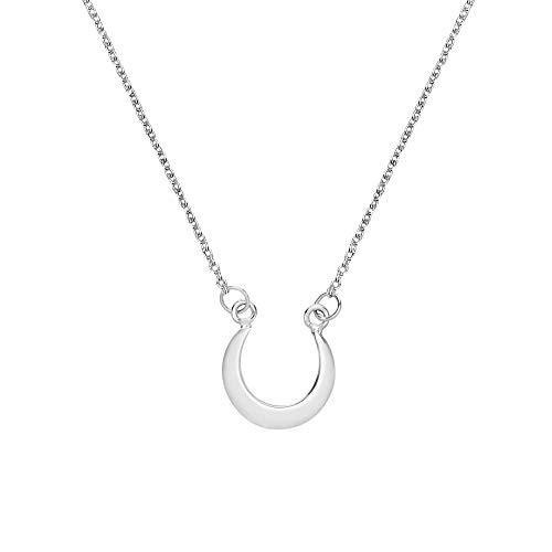 Collier croissant de lune argent 925 AeraVida un bijou hypoallergénique durable pour femme