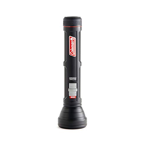Lanterna LED Coleman com BatteryGuard, preto