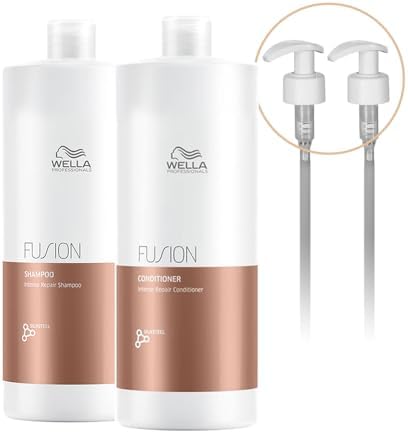 Kit Wella Professionals Fusion Shampoo Condicionador e Válvula (4...