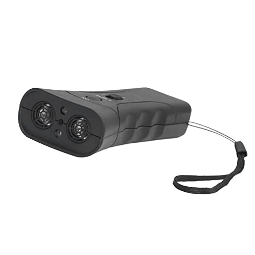 Walfront Ultraschall Hundejäger, Rindenstopper, Hundeschalldämpfer, LED Pet Gentle Trainer, Hund Ultraschall Abwehr, Tragbarer Hundtränare