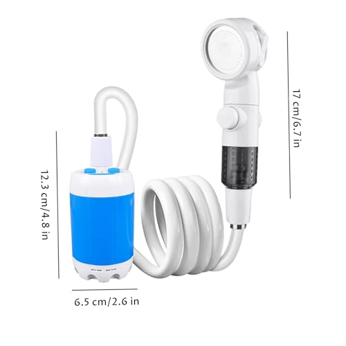 Douche de camping rechargeable pour solutionner le manque d'eau en voyage