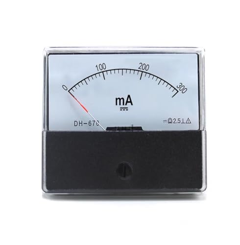 Milliammètre DH-670 200mA DC avec boîtier robuste pour panneau de précision - 4