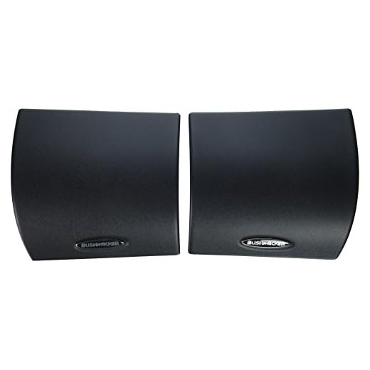 Bushwacker Trail Armor Cowl Guards | 2-Piece Set, Black, Textured Finish | 14015 | Fits 2007-2018 Jeep Wrangler JK