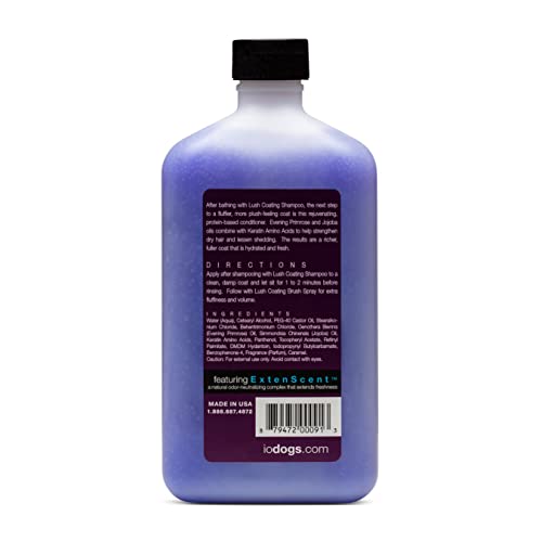 Isle Of Dogs - Everyday Elements Lush Coating Conditioner For Dogs - Violet + Sea Mist - Pet Conditioner With Evening Primrose & Jojoba Oil For A Fuller Coat - Made In The Usa - 16.9 Oz,Purple,710 #TOP1
