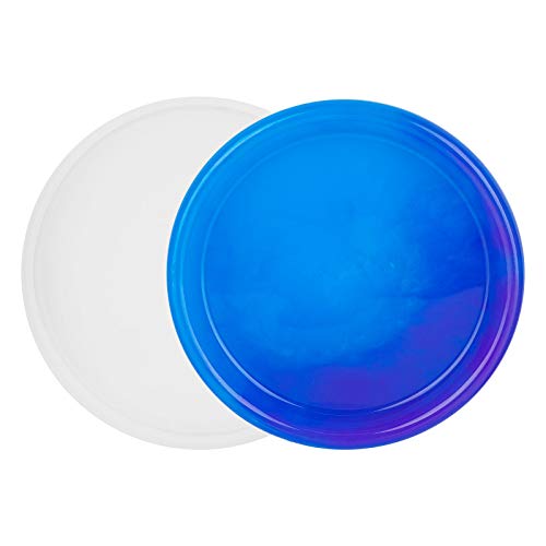 Gartful Large Tray Resin Molds - 10.8 inch, Silicone Round Plate Molds, Dish Resin Epoxy Casting Molds for Fruit Tray, Serving Board, Home Decoration