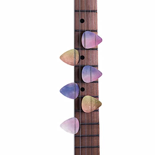Dolyues Guitar Picks Black Cat Cool Style Guitar Pick for Acoustic Guitar Electric Guitar Ukulele 6 Pcs Set Trendy for Men Women Kids, Protect Your Hands - Thumbnail 5
