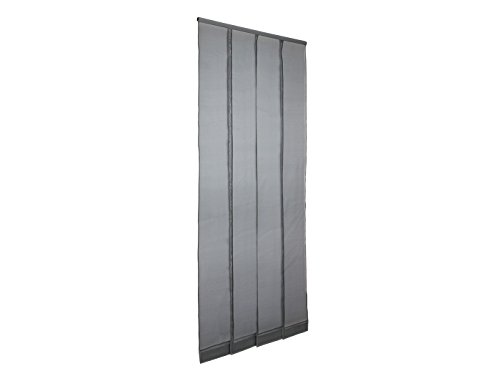 AvosDim.com stores, rideaux, moustiquaires Moustiquaire Rideau de Porte Gris L1000 x H2300mm recoupable