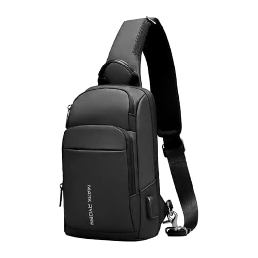 Bolsa Tiracolo Masculina Pochete Transversal Ombro Shoulder Bag Com Porta Usb Modelo Urban Chic Mark Ryden