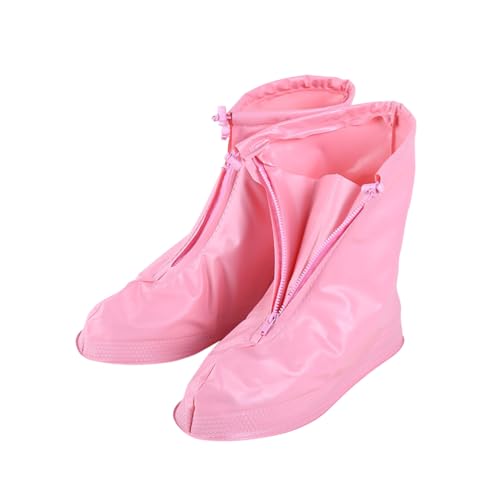 ROMISBABA �q���p���C���V���[�Y�J�o�[ �s���N �y��PVC�f�� �W�b�p�[�t���h���C�v���e�N�^�[ �J�V��{�݂̎g�p�ɍœK �T�C�YSXL�܂őΉ�