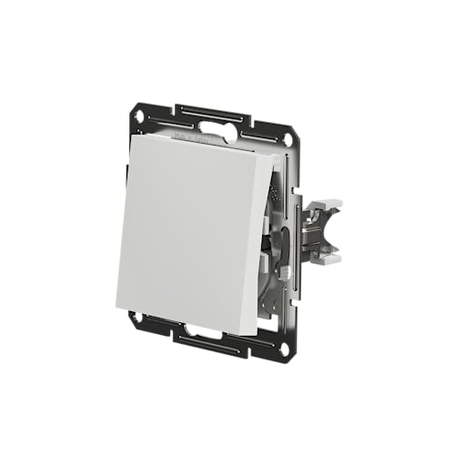 Schneider Electric Asfora Kreuzschalter, Unterputz, 10AX, 250V AC, Steckklemmen, weiss, Artikelnummer EPH0570121D, 1 Stück