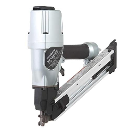 Metabo HPT Strap-Tite Metal Connector Nailer Pro-Preferred Pneumatic Power Nailers Connector Tool for Pre-Punched Connectors 36 Short Magazine 1-1/2 to 2-1/2 NR65AK2S