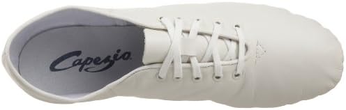 Capezio Women's CG02 Split-Sole Jazz Shoe, White, 13.5 M US | Image 4