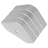 ORFOFE Protection d'angle pour Ponton en Aluminium Antidérapante Embout de Ponton Robuste...
