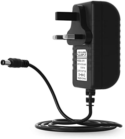 Ninge 12V 1.5A Power Adapter Supply,AC to DC Power Transformers,UK Plug Connector for CCTV Security IP Cameras