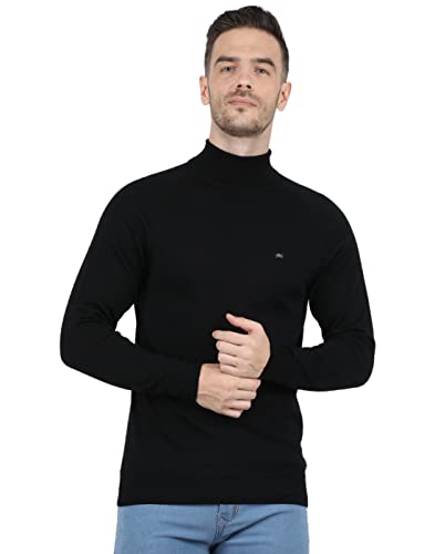 Image of Monte Carlo Men Wool High Neck Pullover Sweater