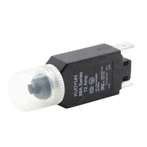Protector térmico contra sobrecarga de 5A restablece circuitos de 32V rápidamente 6