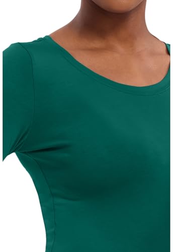 Image of Healing Hands Underscrub Long Sleeve Women Knits Scrub Tops | Soft Cotton Blend Knit, Breathable Stretch Comfort, Machine Wash, Easy Care Fabric, Ideal For Layering Under Scrubs