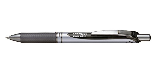 Bolígrafos Pentel ENERGEL Gel 0.7mm Negro x5 miniatura 1