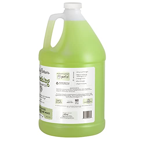 Image of Bobbi Panter Refreshing Dog Shampoo Eucalyptus, Mint, Chamomile & Rosemary - Hydrating Natural Formula for Clean Fresh Coat, Tear-Free, 30:1 Concentrate, Made in USA, 1 Gallon