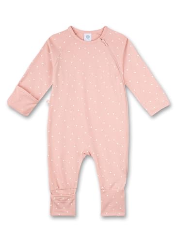 Sanetta Sparkdräkt för babyflickor, rosa pyjamas för småbarn, Silverrosa, 86 cm