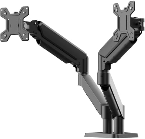 WK-MSP2, Suporte Duplo Ergonômico Articulado de Mesa com Pistão a...