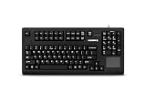 Cherry G80-11900, Compact Industrial Keyboard with Number Pad, Touchpad & 2 Mouse Buttons, Programmable Keys, Mechanical MX Black Switches, USB-A, Black