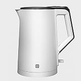 FEHUN Hervidores Automáticos de Enceras de Apagado, Material de Contacto de Grado Alimenticio, 17L Gran Capacidad, 1500W Alta Potencia, Medidas de Protección Contra la Escalada, Uso Seguro, Baño de Pi