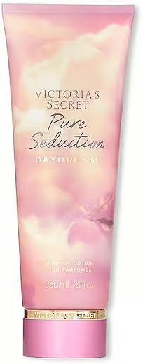 Victoria’s Secret Pure Seduction Daydream Fragrance Body Lotion 236ml (8oz) – Fruity Musk Scent with Plum Sugar &amp; White Su...