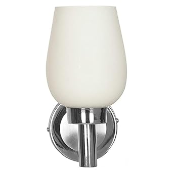 ZOREZA - Wall Sconces Matte White Bathroom Lights Clear Glass Shade Black Sconces Indoor Wall Lighting for Home Decor Bathroom Kitchen Living Room Hallway. (2)