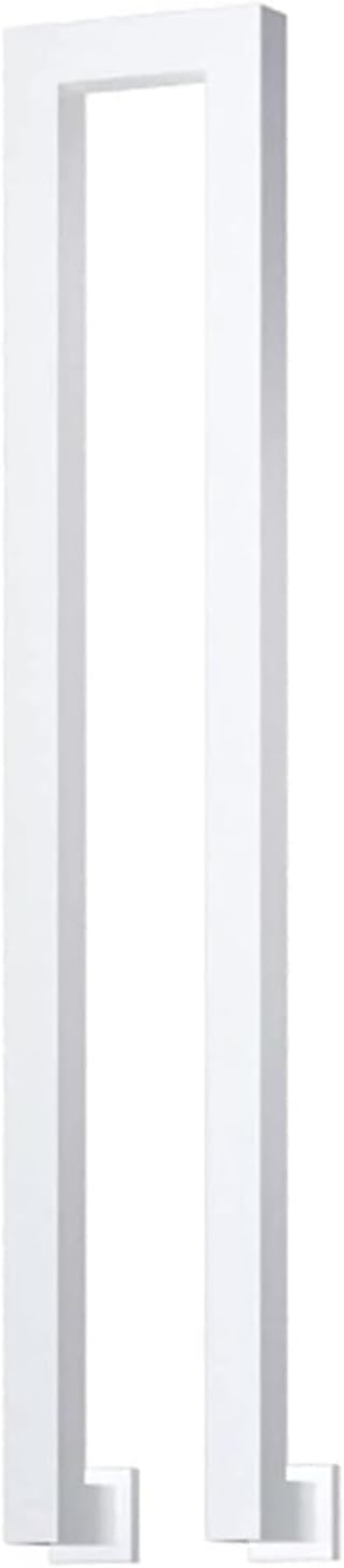 Main courante d'escalier en U 95cm blanche barre appui de côté