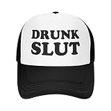 Funny Trucker Hat Women Girl College Silly Party Hats Vintage Novelty Crazy Retro Snapback Baseball