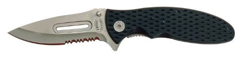 Double Tap Black Medium Tactical Folding Knife