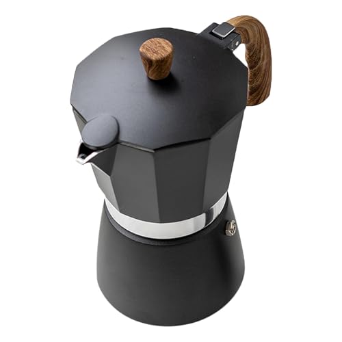 Caffettiera su fornello - Percolatore da caffè cubano manuale, classica caffettiera in alluminio per moka | Macchina per caffè espresso per caffè cubani, design facile da pulire, caffettiera Durevole