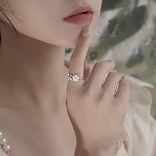 Bague réglable argent 925 résout les problèmes de taille de doigt - 6