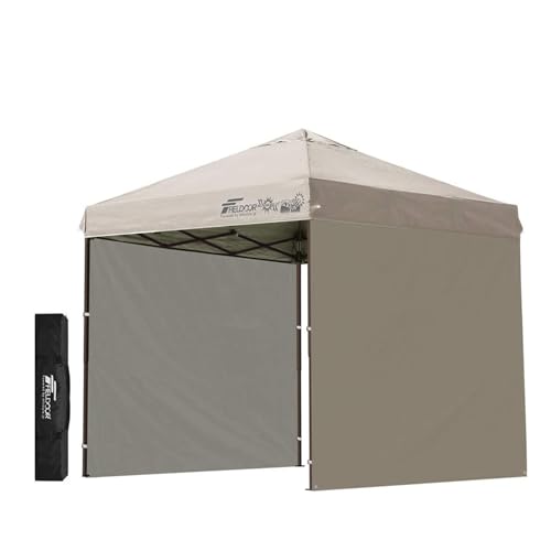 FIELDOOR �����^�b�`�^�[�v�e���g �y�Z���^�[���b�N/�X�`�[���z G03��p �T�C�h�V�[�g2���t�� �݉c�ȒP �X�s�[�f�B�[ �ʔ���I�v�V�����L�x ���ϐ����H �V���o�[�R�[�e�B���O UV�J�b�g [�ʏ�^�C�v] [2.5×2.5m] [���C�g�x�[�W��]