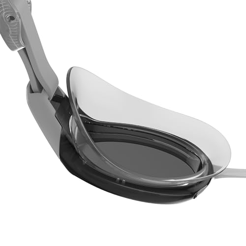 Image of Speedo Unisex Adult Mariner Pro Mirror-Lens Swim Goggles - Black & Orange